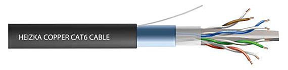 Heizka Cable CAT6 FUTP cable used for shipping and returns inspection