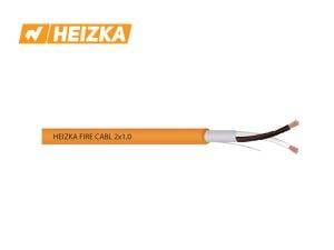 Heizka Fire Resistant Cable Shielded, LSZH 2x1.0mm²