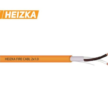 Heizka Fire Resistant Cable Shielded, LSZH 2x1.0mm²