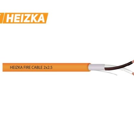Heizka Fire Resistant Cable Shielded, LSZH 2x2.5mm²