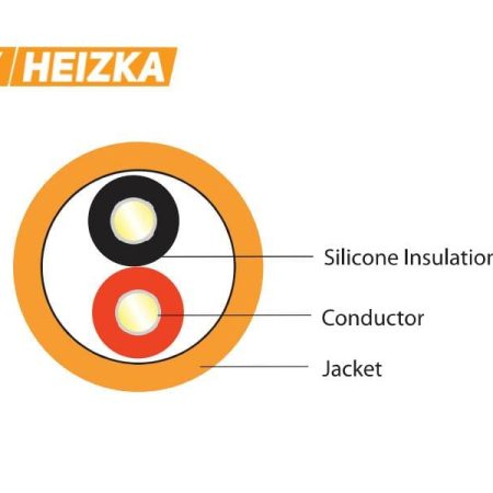 Heizka Fire Resistant Cable Unshielded, LSZH 2x1.5mm²