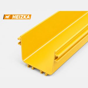Heizka yellow fibre optic raceway 300 series straight section 300 x 100 mm