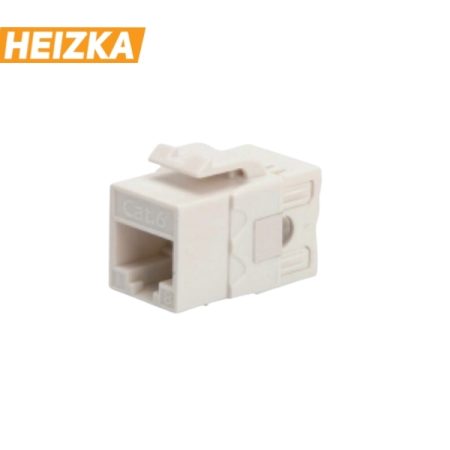 Heizka CAT6 keystone jack HEAKJU6W unshielded white RJ45 module
