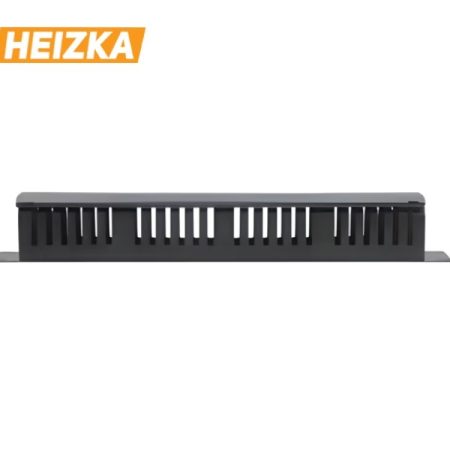 Heizka 24-port cable manager HEAMMM1 horizontal rack mount with snap-on cover