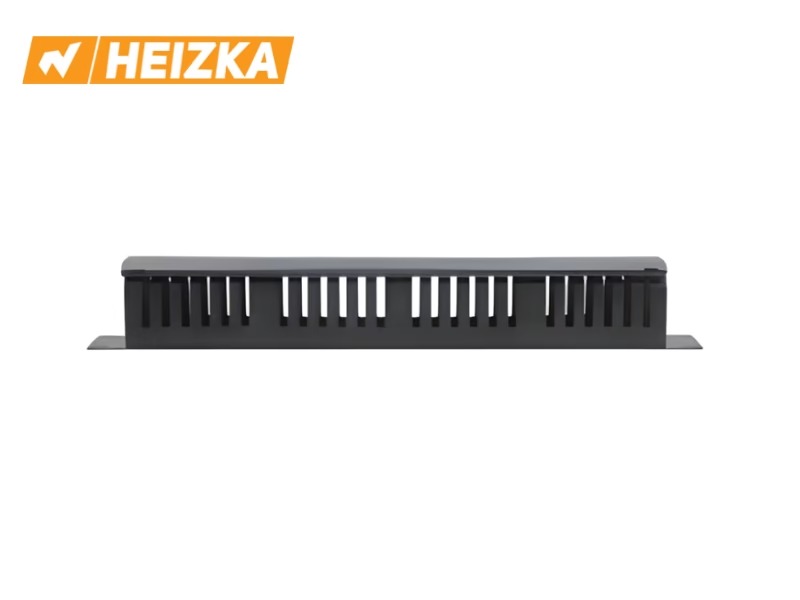 Heizka 24-port cable manager HEAMMM1 horizontal rack mount with snap-on cover