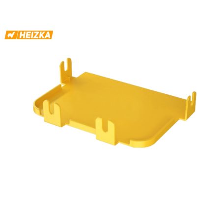 Heizka yellow PVC fibre raceway end cap kit